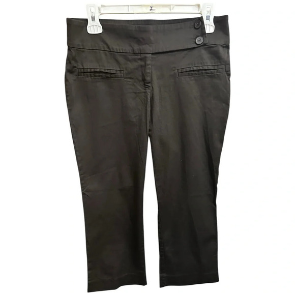 3 for $20 – Mix & Match Zara Basics Women’s Black Crop Flare Pants Size 4 - Picture 1 of 5